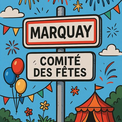 Logo du comité des fêtes de Marquay